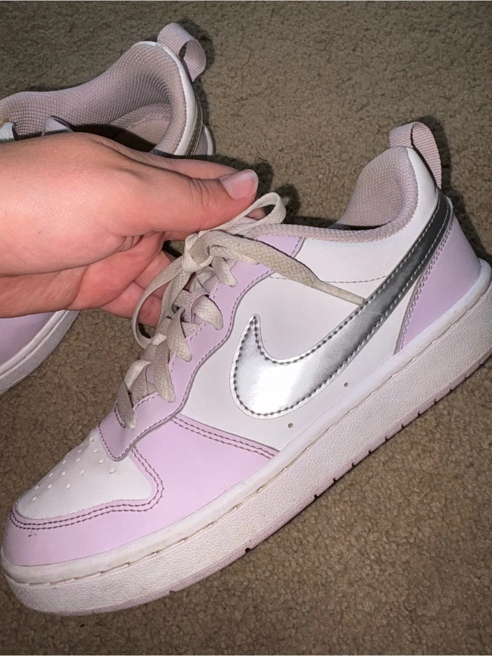Nike Forces Low-Top in Lilac and White